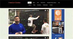 Desktop Screenshot of freedomclimber.com